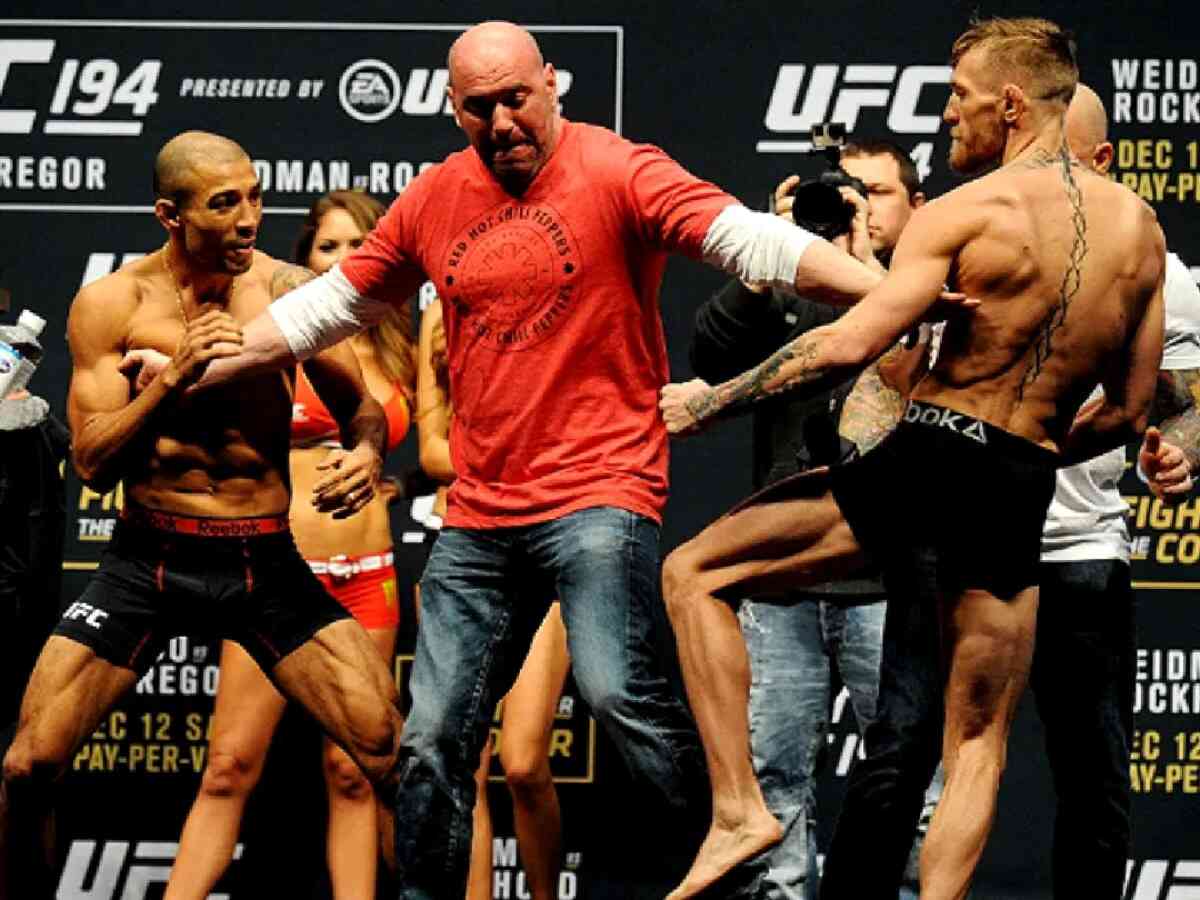 Jose Aldo and Conor McGregor