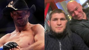 Donald Trump on Dana White not pairing him against Khabib Nurmagomedov