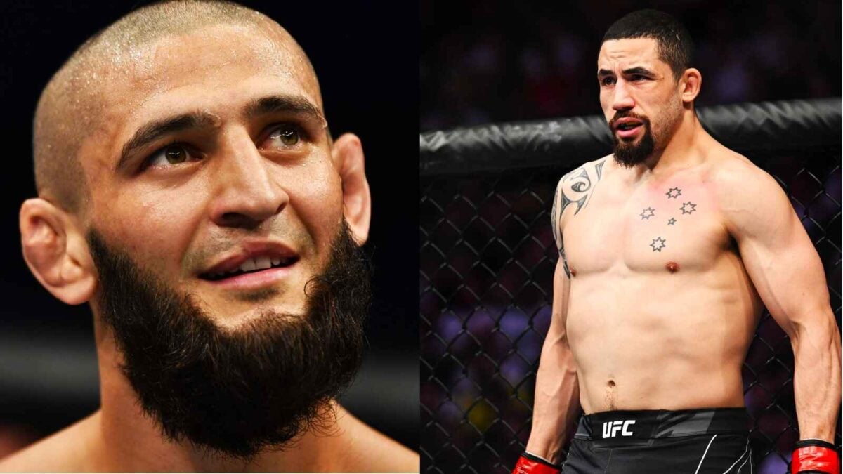 Robert Whittaker and corner have plans for Khamzat Chimaev at UFC on ABC 6