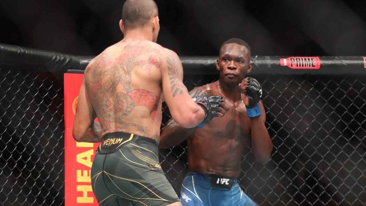 Israel Adesanya reportedly fought title fights with multiple injuries