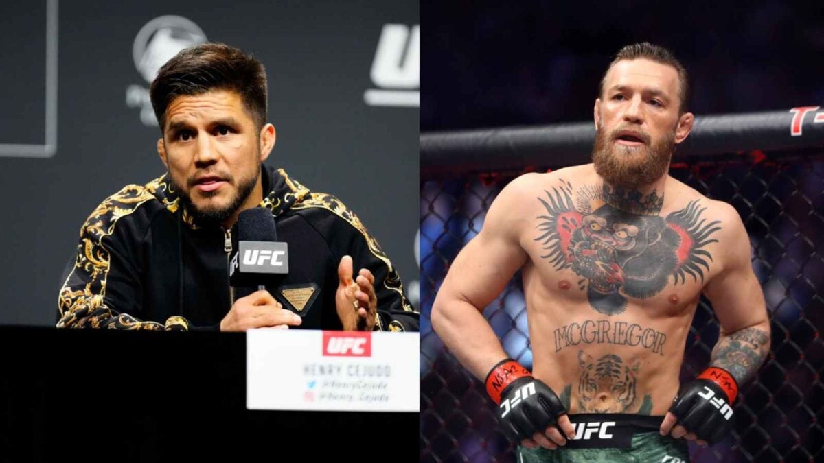 Henry Cejudo comments on Conor McGregor withdrawing from fight with Michael Chandler