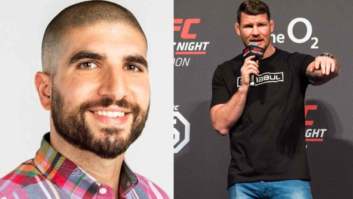 Ariel Helwani and Michael Bisping go back and forth on social media