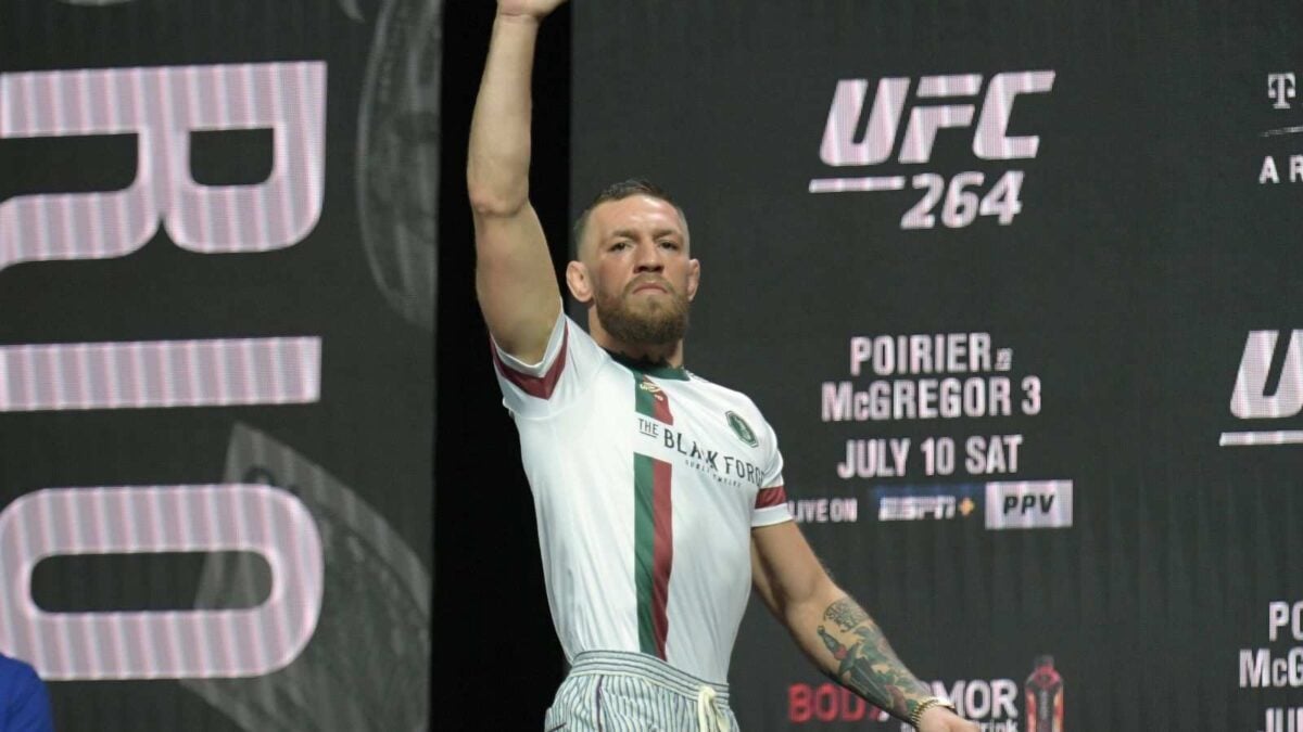 UFC star Conor McGregor