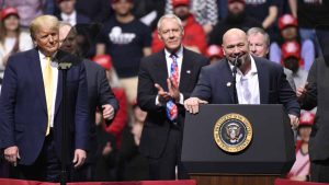 Dana White's political ambitions with Donald Trump