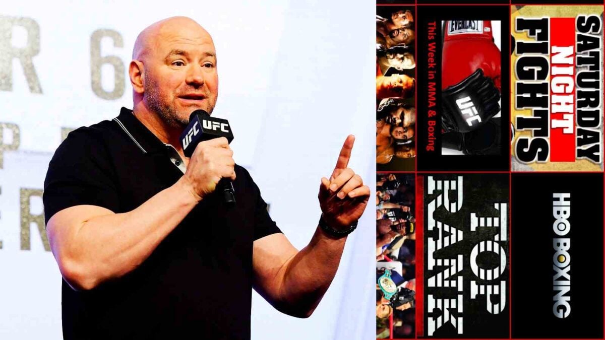 Dana White extends an open challenge