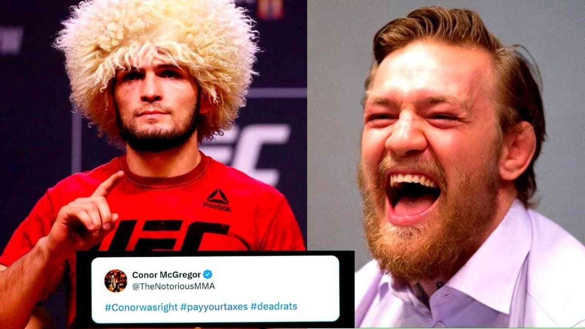 Conor McGregor always finds a way out to diss at old rivals