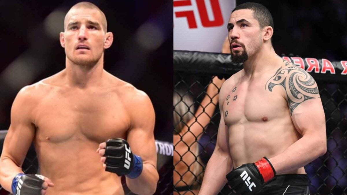 Sean Strickland doesn't like Robert Whittaker's style