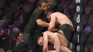 Khabib Nurmagomedov takes a hilarious jibe at Herb Dean