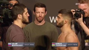 Arman Tsarukyan thinks Islam Makhachev would be an easy fight