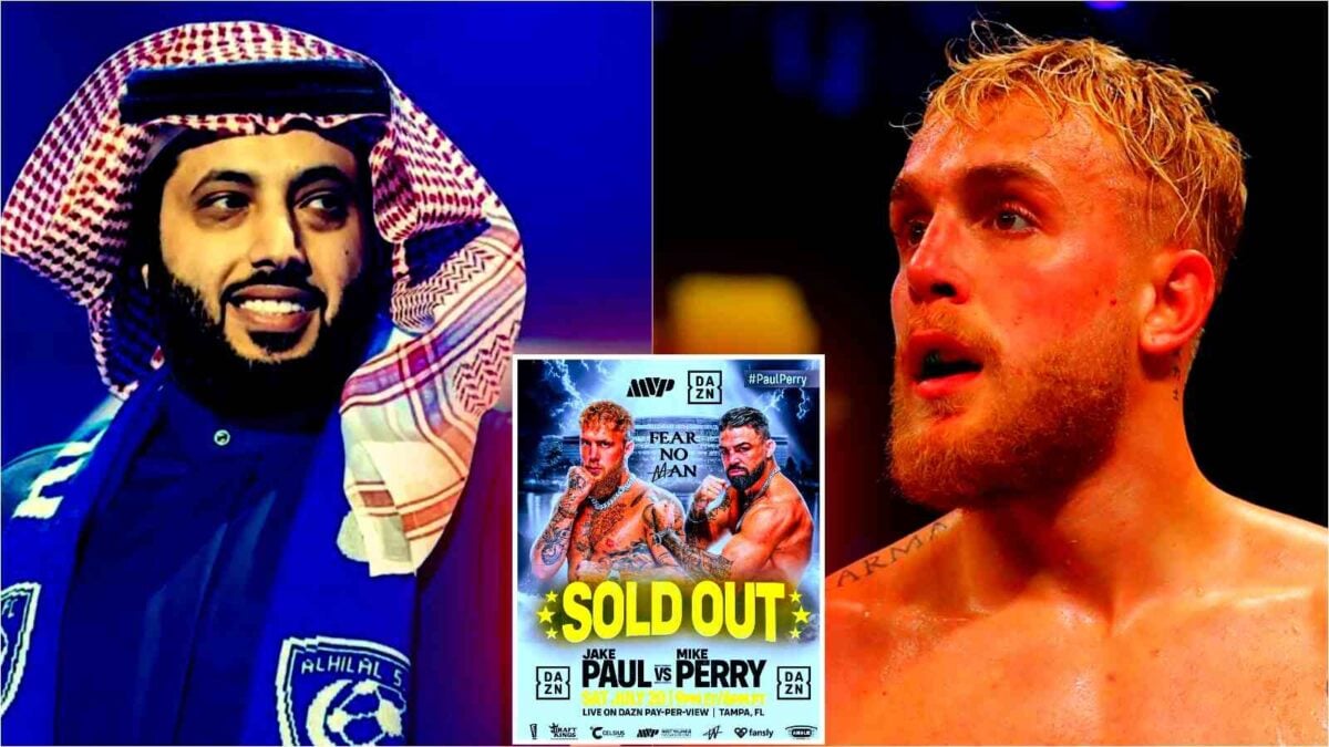 Turki Alalshikh; Jake Paul vs. Mike Perry