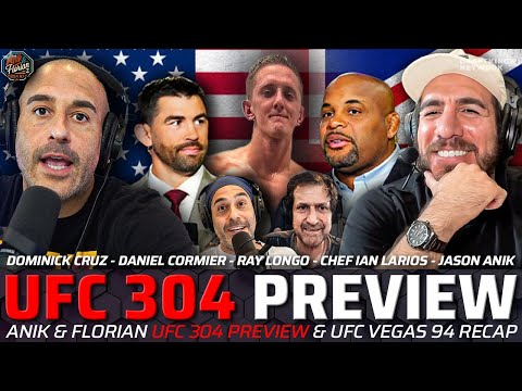 🔴 UFC 304 Preview with Daniel Cormier, Dominick Cruz, Chef Ian larios + Ray Longo | A&F. 501