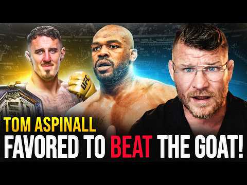 BISPING reacts: Tom Aspinall the FAVORITE to BEAT THE GOAT! | JON JONES the UNDERDOG