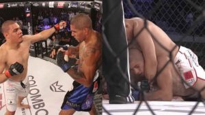 Quemuel Ottoni submits Alex Pereira at Jungle Fight 82 back in 2015