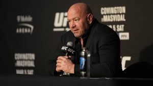 Dana White talks about setting up a fight in Africa