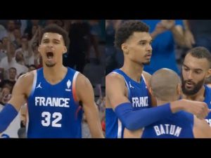 Victor Wembanyama TAKES OVER OT to win for France vs Japan in Olympics