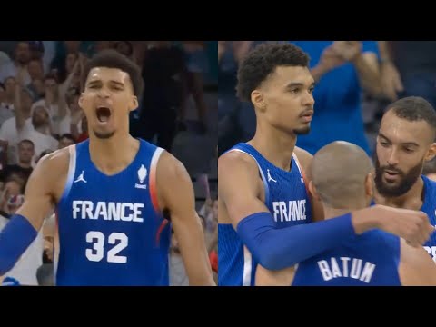 Victor Wembanyama TAKES OVER OT to win for France vs Japan in Olympics