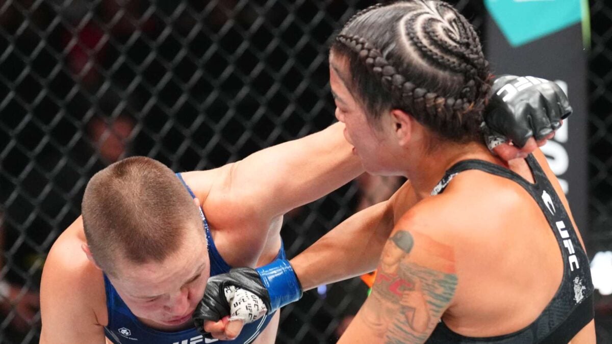 Rose Namajunas beats Tracy Cortez at UFC Denver