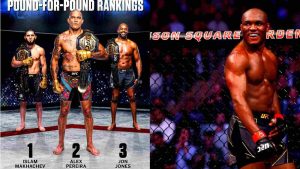 Kamaru Usman gives his take on Alex Pereira's rankings