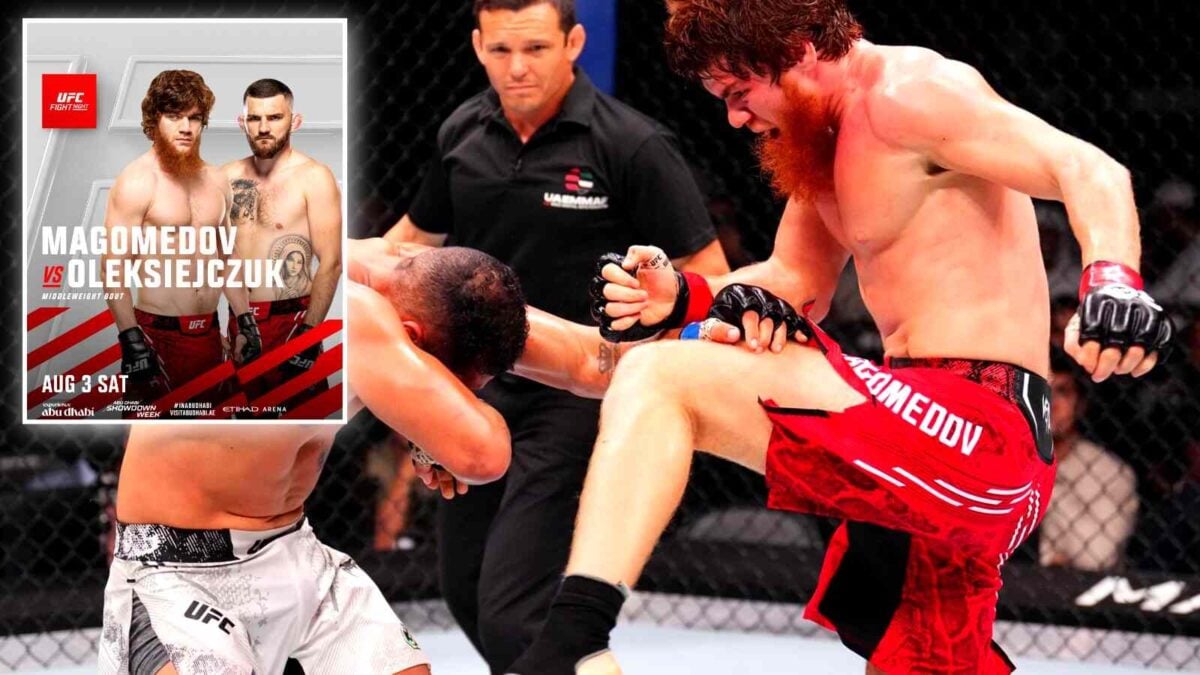 Sharabutdin Magomedov ready for UFC on ABC 7 showdown with Michal Oleksiejczuk