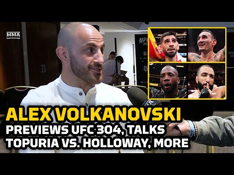 Alexander Volkanovski Weighs In On Ilia Topuria-Max Holloway Drama, Previews UFC 304 | MMA Fighting