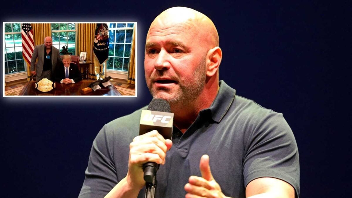 'Apolitical' Dana White heeds more to friendship over agenda