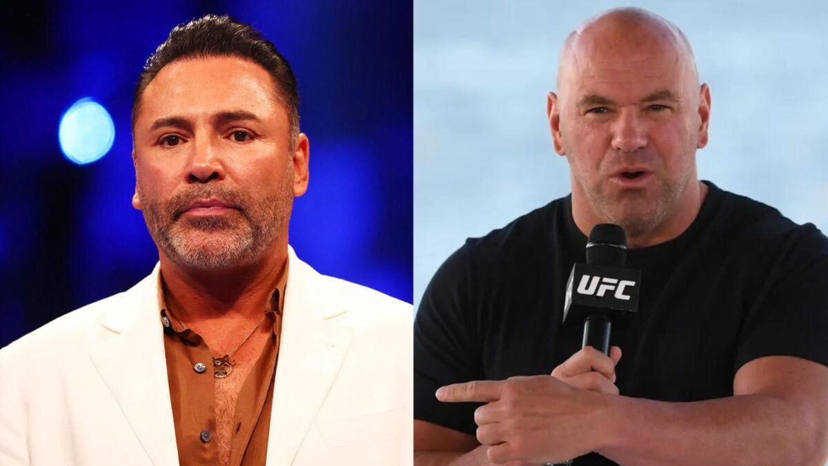 Oscar De La Hoya talks about the reason of his rift with Dana White