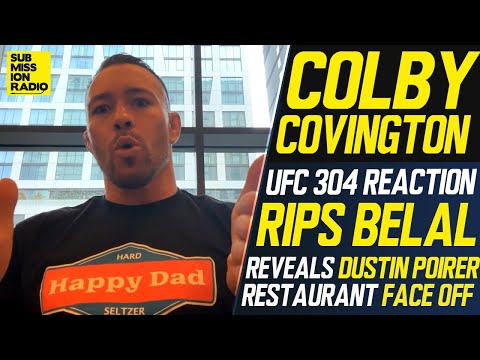 Colby Covington Reacts to Belal Becoming Champ 