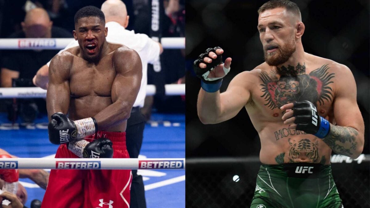 Anthony Joshua talks about Conor McGregor's greatness 