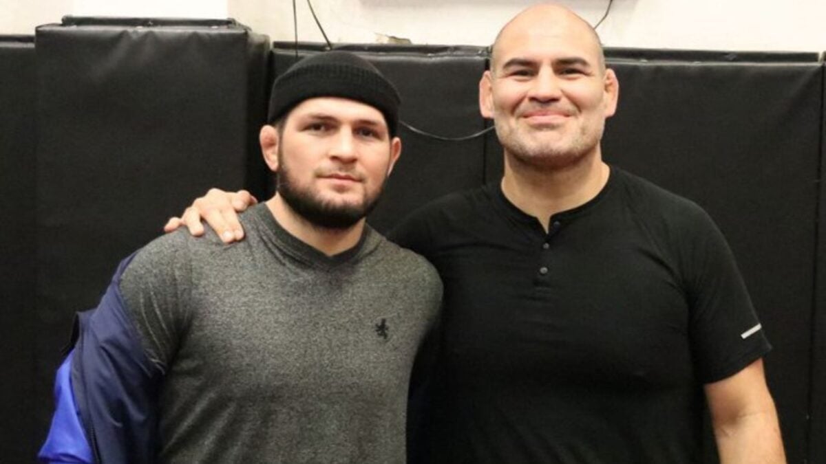 Khabib Nurmagomedov and Cain Velasque