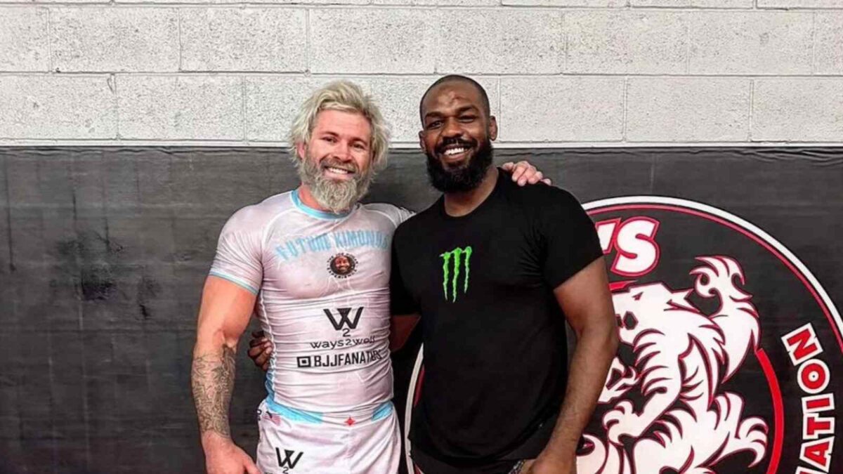 Jon Jones and ADCC world champion Gordon Ryan