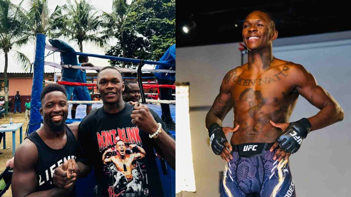 
Israel Adesanya visits his native people in Nigeria