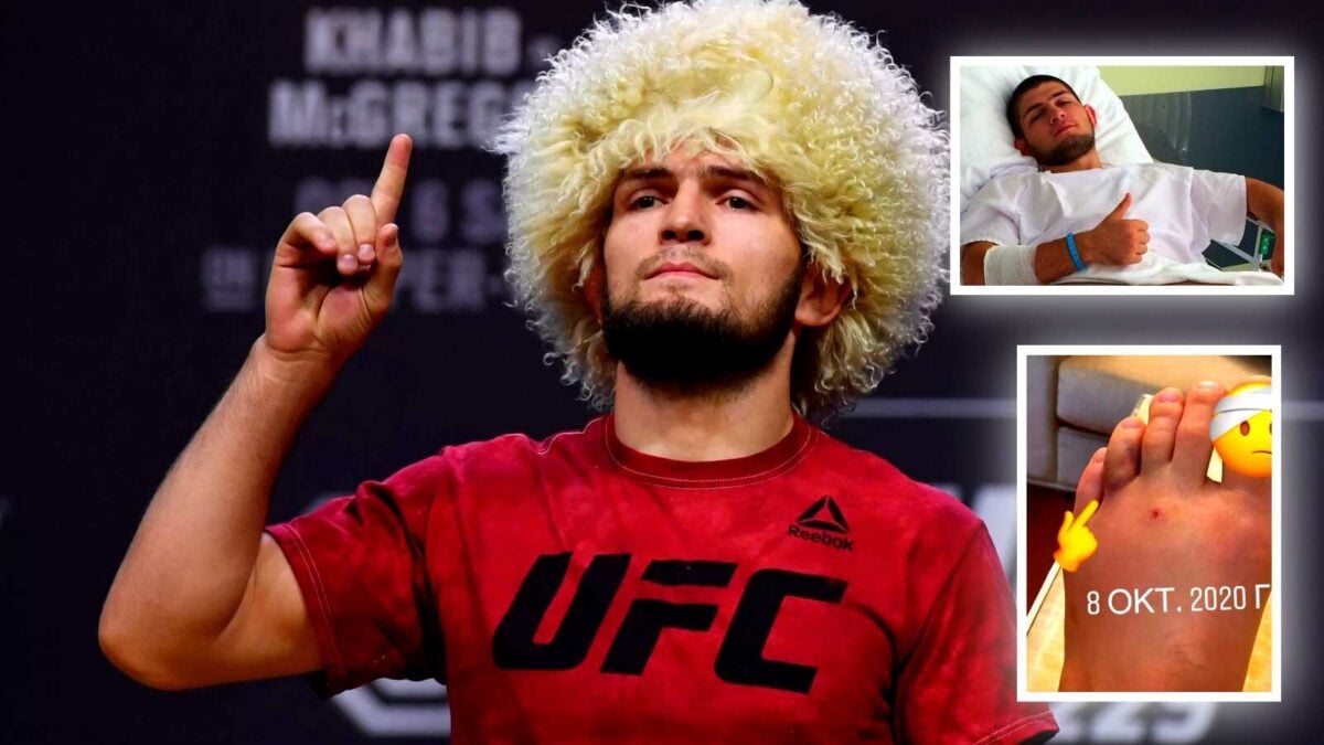 Khabib Nurmagomedov has had many injuries