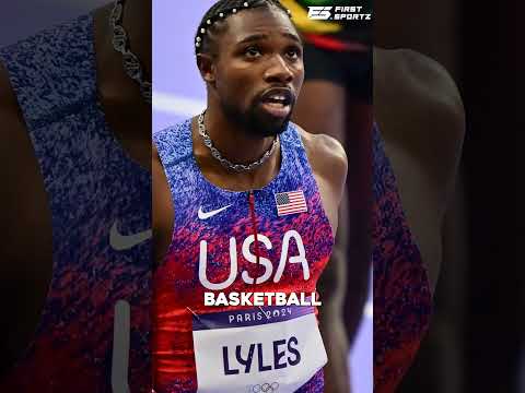 Team USA mocking Noah Lyles after gold medal in Paris Olympics backfires 🏀 #NBA #TeamUSA #NoahLyles