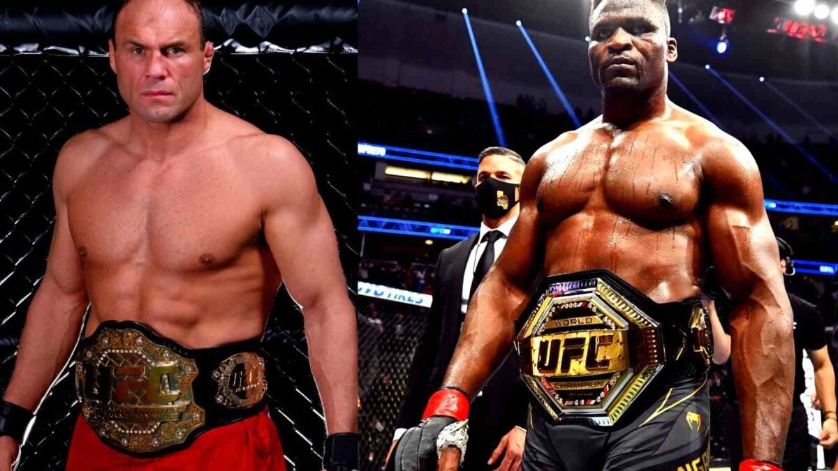 Randy 'The Natural' Couture and Francis Ngannou faced similar fates