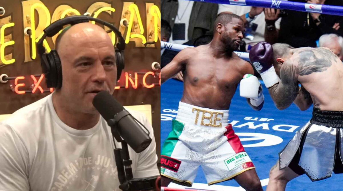 Joe Rogan heaps praises on Floyd Mayweather's disciplined lifestyle