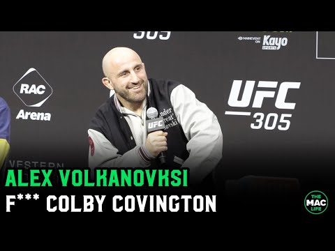 Alexander Volkanovski on Colby Covington: 