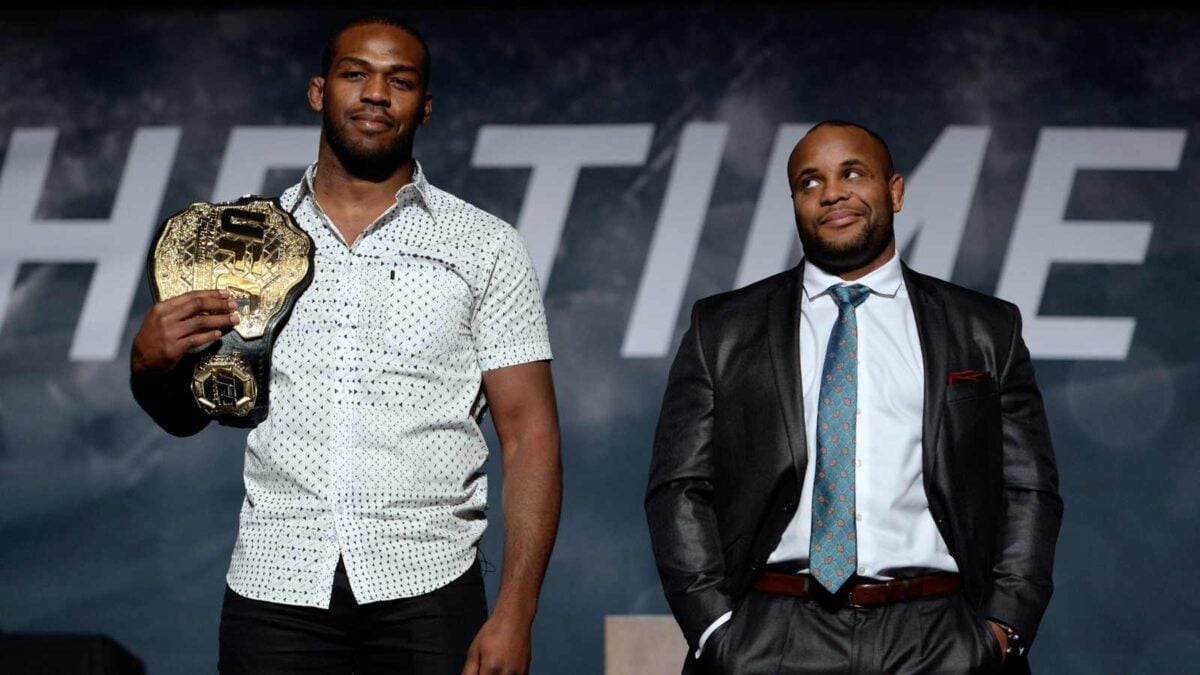 Jon Jones and Daniel Cormier together