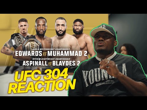 UFC304 Live Reactions