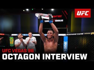 Mairon Santos Octagon Interview | UFC Vegas 96