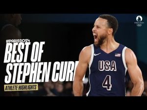 ALL of Steph Curry's #Paris2024 three-pointers | Athlete Highlights