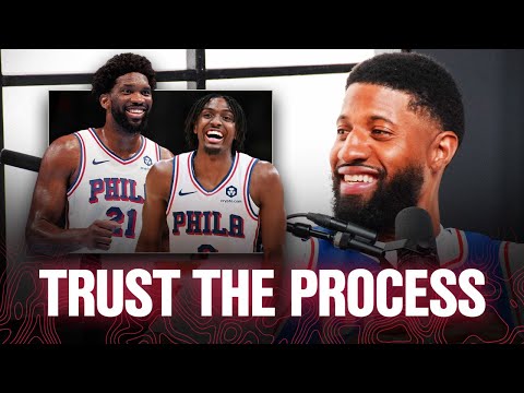 Paul George Expresses His Excitement To Be Teaming Up with Joel Embiid and Tyrese Maxey