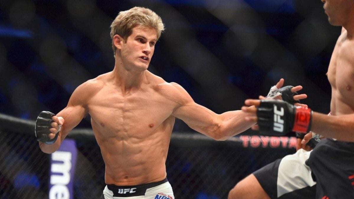 Sage Northcutt fighting at UFC