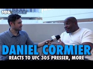 Daniel Cormier Reacts to Dricus Du Plessis Bringing Israel Adesanya to Tears at UFC 305 Presser