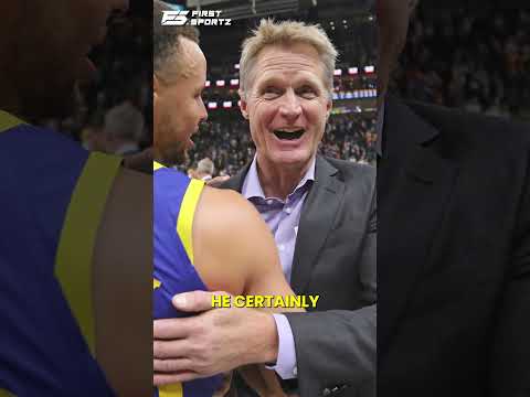 Steve Kerr trolls Donald Trump with Stephen Curry reference 😂 #stevekerr