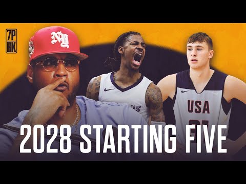 Who’s in the Starting 5 for Team USA in 2028? | Carmelo Anthony Explains