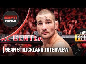 Sean Strickland Interview: Being next for Dricus Du Plessis, thoughts on Israel Adesanya | ESPN MMA