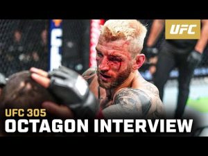 Dan Hooker Octagon Interview | UFC 305