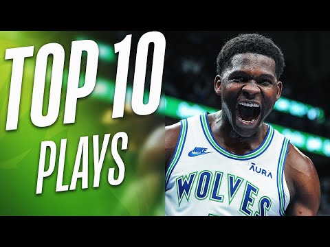 Anthony Edwards’ Top 10 Plays of the 2023-24 NBA Regular Season! #BESTofNBA