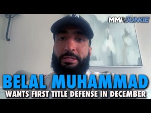 UFC Champ Belal Muhammad Targets First Title Defense vs. Usman or Rakhmonov in December