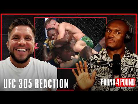 UFC 305 REACTION: Dricus Du Plessis vs. Israel Adesanya || Pound 4 Pound Kamaru Usman & Henry Cejudo